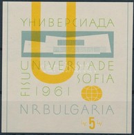 ** 1961 Sport, Universiade Blokk Mi 8 - Other & Unclassified