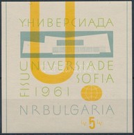 ** 1961 Sport; Universiade Blokk Mi 8 - Autres & Non Classés