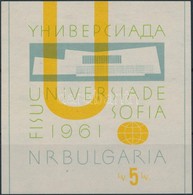 ** 1961 Universiade Sportverseny Blokk Mi 8 - Sonstige & Ohne Zuordnung