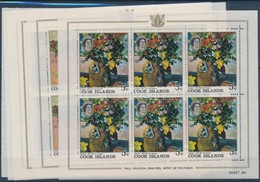 ** 1967 Gauguin Festmények Kisívsor Mi 170-175 - Andere & Zonder Classificatie