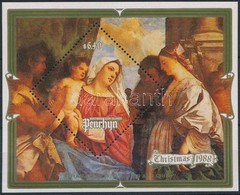 ** 1988 Karácsony: Dürer Festmény Blokk Mi 187 - Sonstige & Ohne Zuordnung