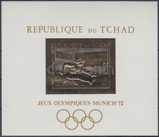 ** 1970 Müncheni Nyári Olimpia Aranyfóliás Blokk Mi 12 - Andere & Zonder Classificatie