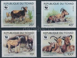 ** 1988 WWF Barbary Juh Sor,
WWF Barbary Sheep Set
Mi 1171-1174 - Other & Unclassified