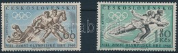 ** 1960 Téli Olimpia Sor Mi 1183-1184 - Otros & Sin Clasificación