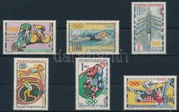 ** 1964 Nyári Olimpia, Tokió Sor Mi 1488-1493 - Altri & Non Classificati