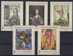 ** 1966 Festmények Mi 1668-1672 - Altri & Non Classificati