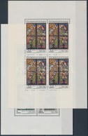 ** 1973 Max Svabinszky Festmények 2 Db Kisív Mi 2162-2164 - Other & Unclassified