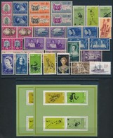 ** 1943-1976 36 Db Bélyeg, Közte összefüggések és Sorok + 2 Db Blokk, 2 Stecklapon - Other & Unclassified