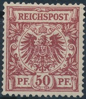 * 1889 Mi 50ab (Mi EUR 2.000.-) Certificate: Jäschke-Lantelme - Altri & Non Classificati