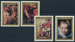 ** 1978 Rubens Festmény Sor Mi 537-540 - Other & Unclassified