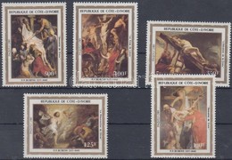 ** 1983 Húsvét: Rubens Festmények Sor Mi 777-781 - Altri & Non Classificati