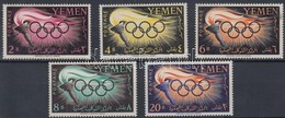 ** 1960 Nyári Olimpia Sor Mi 200-204 - Sonstige & Ohne Zuordnung