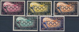 ** 1960 Nyári Olimpia: Róma Sor Mi 200-204 - Andere & Zonder Classificatie