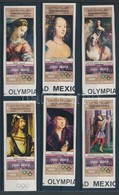 ** 1969 Olimpia: Kultúra Vágott Sor Mi 889-894 - Andere & Zonder Classificatie