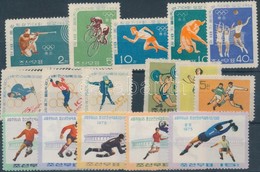 (*) 1964-1975 Sport Motívum 3 Klf Sor + 3 Klf érték - Andere & Zonder Classificatie