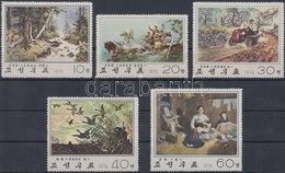 ** 1974 Festmények Sor Mi 1310-1314 - Altri & Non Classificati