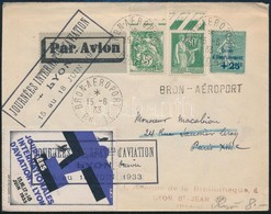 1933 Alkalmi Légiposta Levél - Other & Unclassified
