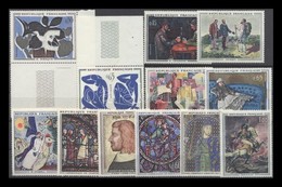 ** 1961-1964 Festmény összeállítás 12 Db Bélyeg - Otros & Sin Clasificación