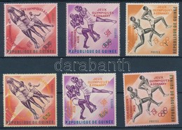 ** 1963 Előolimpiai Sportjátékok 2 Sor Felülnyomás Változatokkal Mi 211-213 A + B - Autres & Non Classés