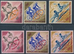 ** 1964 Olimpia Felülnyomott Sor Mi 239-241 A+b - Altri & Non Classificati