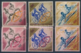 ** 1964 Tokiói Olimpia Felülnyomott Sor Mi 239-241ab - Sonstige & Ohne Zuordnung