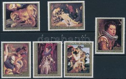 ** 1977 Rubens Festmény Sor Mi 447-452 A - Other & Unclassified