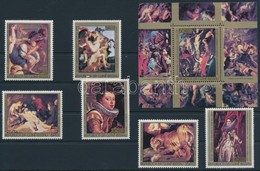 ** 1977 Rubens Mi 447-452 + Blokk 75 - Other & Unclassified