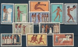 ** 1960 Nyári Olimpia, Róma Sor Mi 734-744 - Other & Unclassified