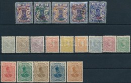 * 1899-1903 19 Db Klf Forgalmi Bélyeg Stecklapon - Other & Unclassified