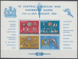 ** 1962 Sport Vágott Blokk Nyomtatott Fogazással Mi 1 - Other & Unclassified