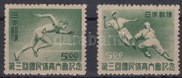 * 1948 2 Sport érték Mi 423-424 - Andere & Zonder Classificatie