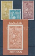 ** 1965 Röplabda Sor Mi 509 A - 511 A + Vágott Blokk Mi 22 - Sonstige & Ohne Zuordnung