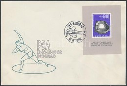 1962 Atlétika EB Vágott Blokk Mi 9 FDC-n - Andere & Zonder Classificatie