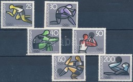 ** 1964 Nyári Olimpia Sor Mi 1076-1081 - Autres & Non Classés