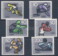 ** 1964 Nyári Olimpia Sor Mi 1076-1081 - Autres & Non Classés