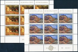 ** 1977 Europa CEPT Kisív Sor Mi 1684-1685 - Autres & Non Classés