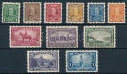 * 1935 Tájak Forgalmi Sor Mi 184-194 - Altri & Non Classificati