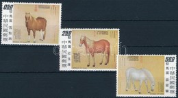 ** 1973 Festmény Sor 3 értéke Mi 987+992+993 - Andere & Zonder Classificatie