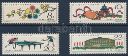 ** 1961 Asztalitenisz VB Sor Mi 591-594 - Altri & Non Classificati