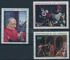 ** 1968 Festmény Sor Mi 148-150 - Other & Unclassified