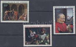 ** 1968 Festmények Sor Mi 148-150 - Other & Unclassified