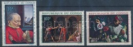 ** 1968 Festmények Sor Mi 148-150 - Andere & Zonder Classificatie