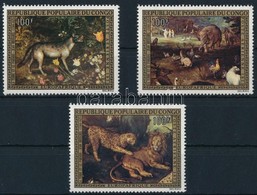 ** 1973 Europafrique- Brueghel Festmények Sor Mi 391-393 - Other & Unclassified