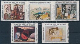 ** 1981 Picasso: Festmény Sor Mi 827-831 - Autres & Non Classés