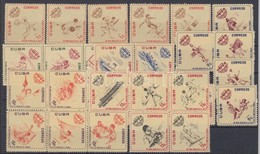 ** 1962 Sport Sor összefüggésekben Mi 771-800 - Altri & Non Classificati