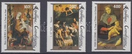 ** 1985 Karácsony: Festmények Sor Mi 1177-1179 - Autres & Non Classés