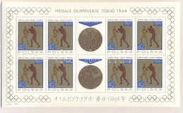 ** 1965 Olimpiai érmesek Tokióban Kisívsor 1623-1630 - Andere & Zonder Classificatie