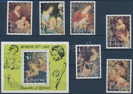 ** 1984 Rubens Sor Mi 1298-1303 + Blokk Mi 107 - Other & Unclassified