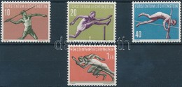 ** 1956 Sport (III) Sor Mi 342-345 - Sonstige & Ohne Zuordnung