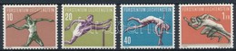 ** 1956 Sport (III.) Sor Mi 342-345 - Sonstige & Ohne Zuordnung